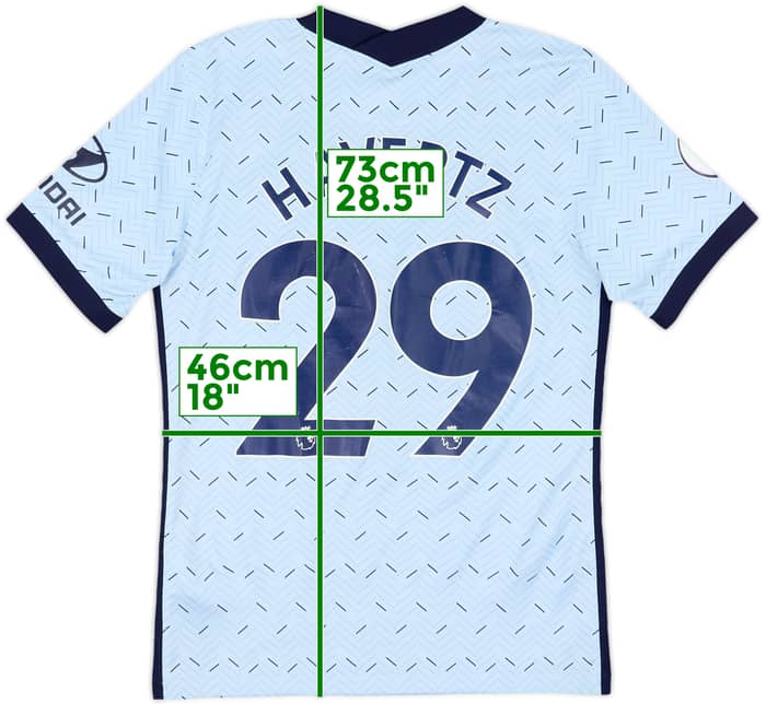 2020-21 Chelsea Away Shirt Havertz #29 - 7/10 - (S)