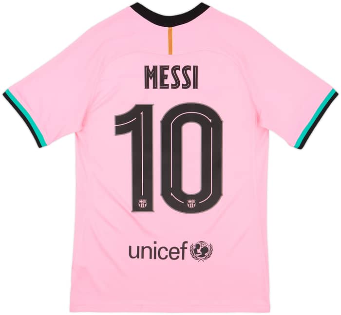 2020-21 Barcelona Third Shirt Messi #10 - 9/10 - (S)