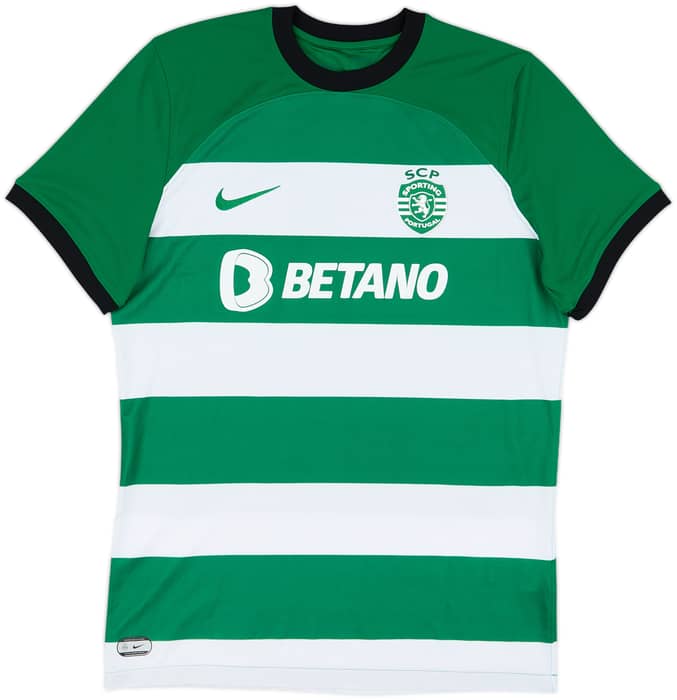 2023-24 Sporting CP Home Shirt Gyokeres #9 - 9/10 - (L)