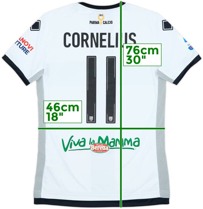 2019-20 Parma Home Shirt Cornelius #11 - 8/10 - (L)