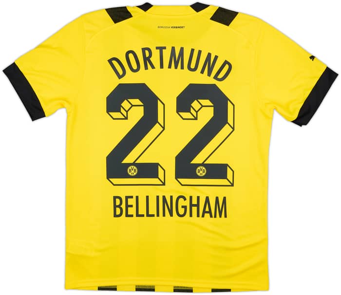 2022-23 Dortmund Home Shirt Bellingham #22 (M)