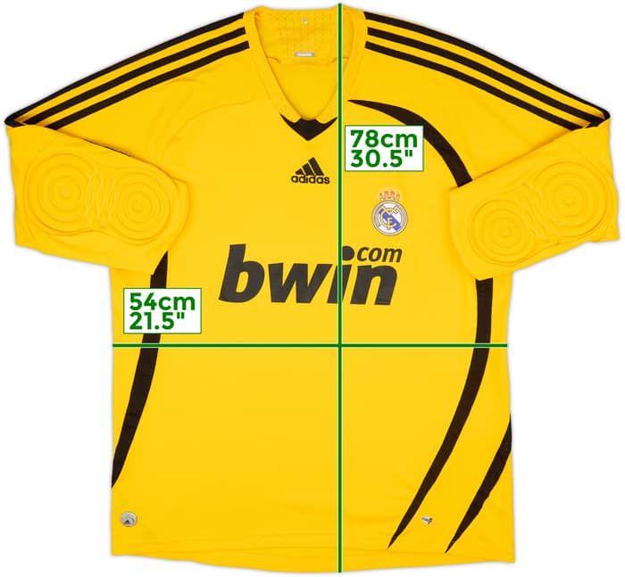 2008-09 Real Madrid GK Shirt - 8/10 - (L)