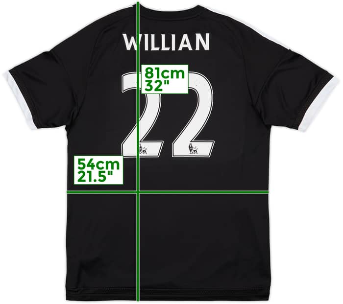 2015-16 Chelsea Third Shirt Willian #22 - 6/10 - (L)