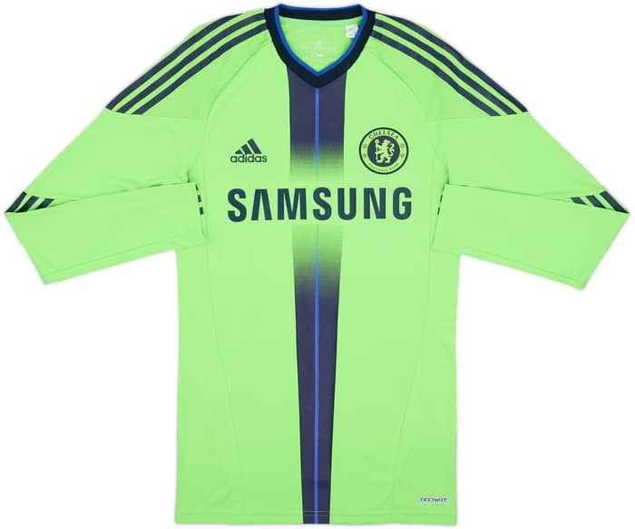 2010-11 Chelsea Player Issue TechFit Third L/S Shirt Drogba #11 - 8/10 - (M)