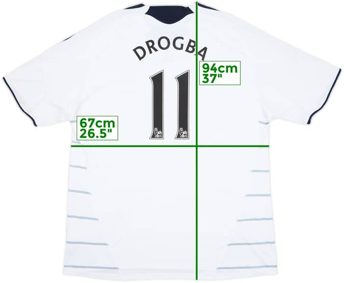 2009-10 Chelsea Third Shirt Drogba #11 - 8/10 - (3XL)