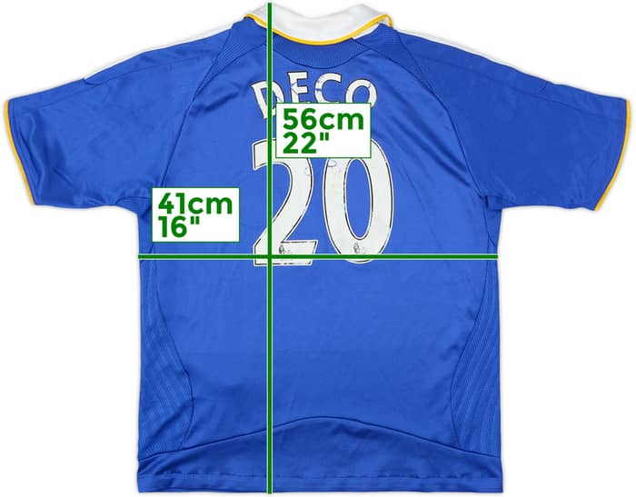 2008-09 Chelsea Home Shirt Deco #20 - 5/10 - (M.Boys)