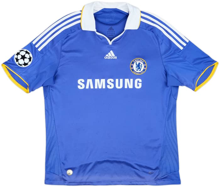2008-09 Chelsea Home Shirt Drogba #11 - 8/10 - (L)