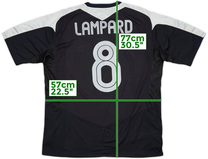 2004-05 Chelsea Away Shirt Lampard #8 - 9/10 - (XL)