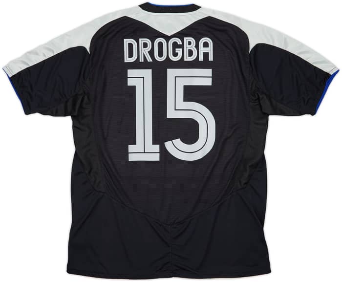 2004-05 Chelsea Away Shirt Drogba #15 - 8/10 - (XL)