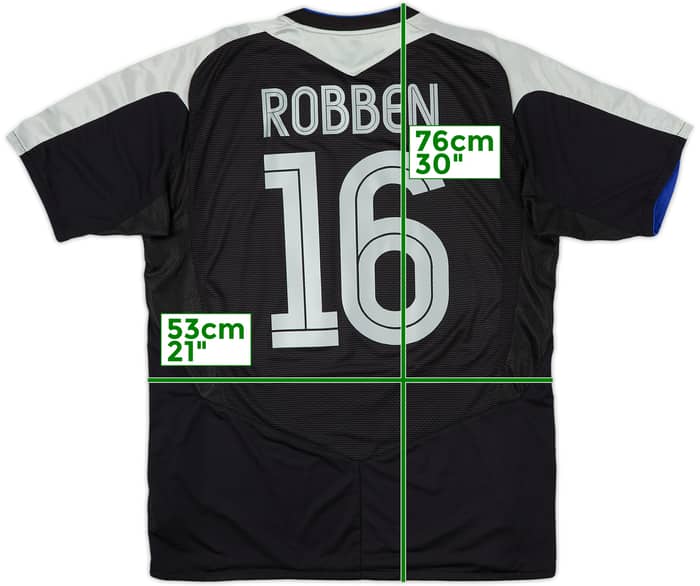 2004-05 Chelsea Away Shirt Robben #16 - 6/10 - (L)