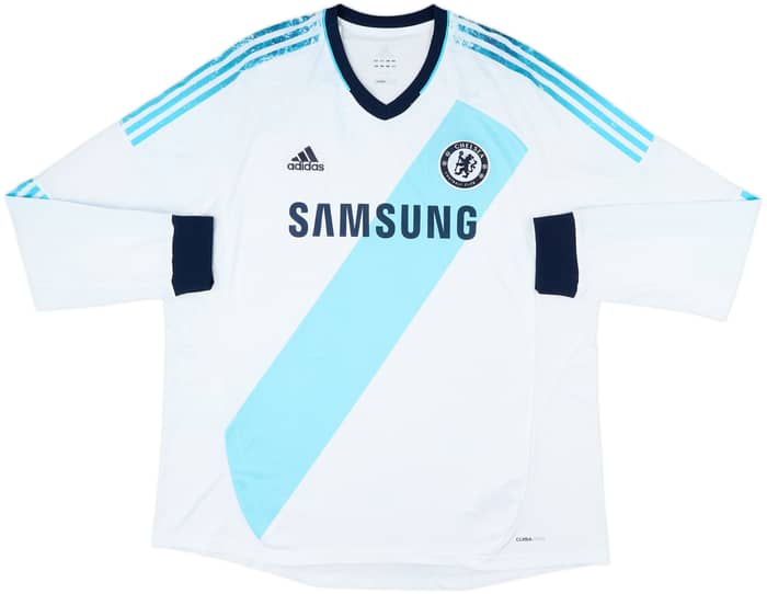 2012-13 Chelsea Away L/S Shirt - 4/10 - (XXL)