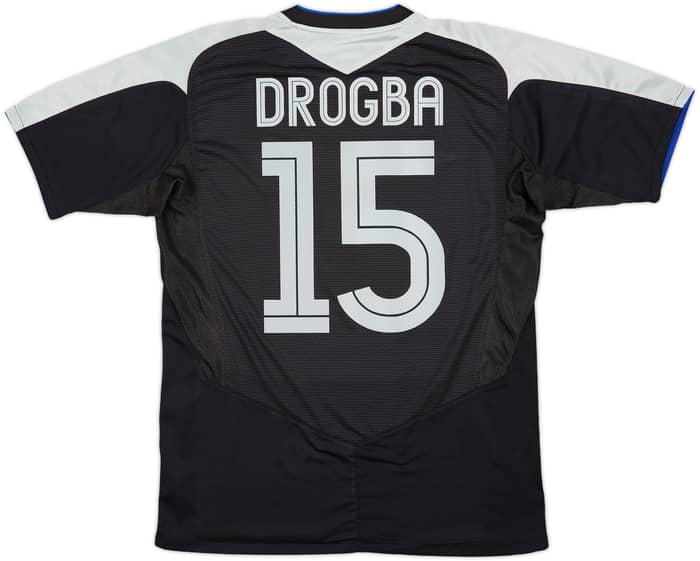 2004-05 Chelsea Away Shirt Drogba #15 - 7/10 - (M)