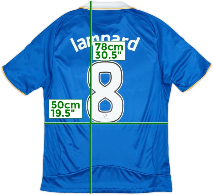 2008-09 Chelsea Home Shirt Lampard #8 - 6/10 - (M)