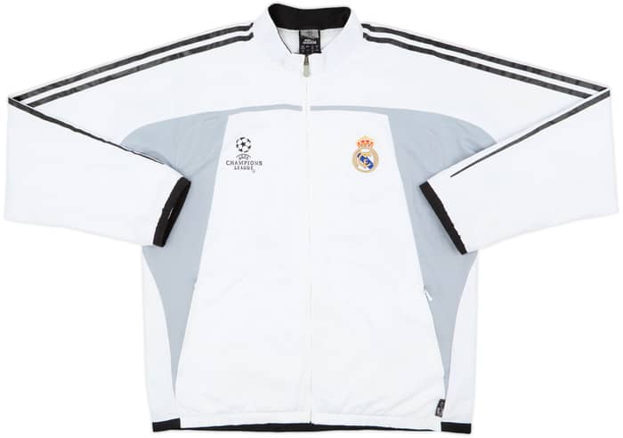 2004-05 Real Madrid adidas CL Track Jacket - 6/10 - (L)