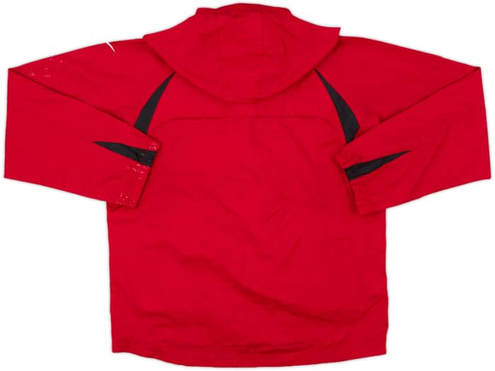 2008-09 Manchester United Soccer Schools Nike Hooded Rain Jacket - 6/10 - (XL.Boys)