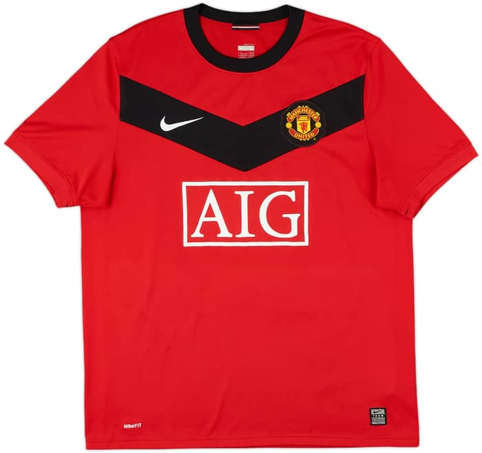 2009-10 Manchester United Home Shirt Rooney #10 - 6/10 - (L)