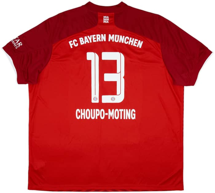 2021-22 Bayern Munich Home Shirt Choupo-Moting #13 (3XL)