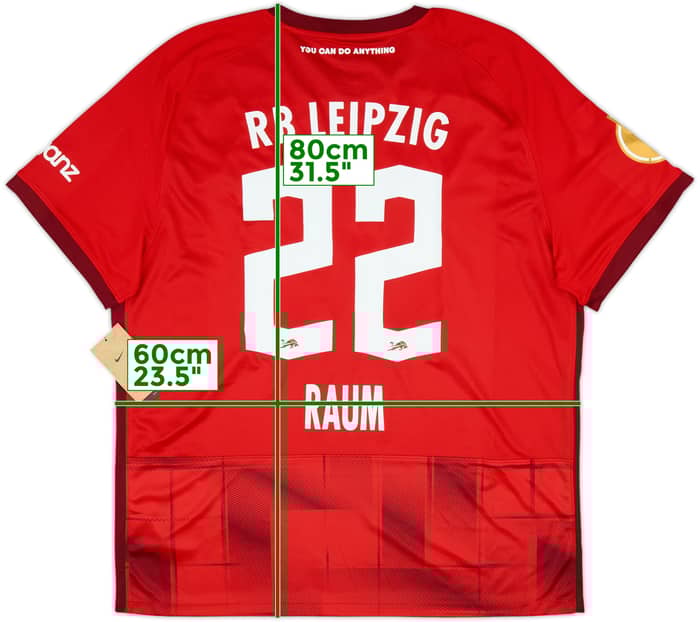 2022-23 RB Leipzig Away Shirt Raum #22 (XXL)