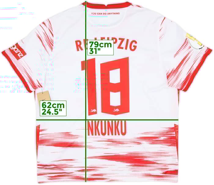 2021-22 RB Leipzig Home Shirt Nkunku #18 (XXL)