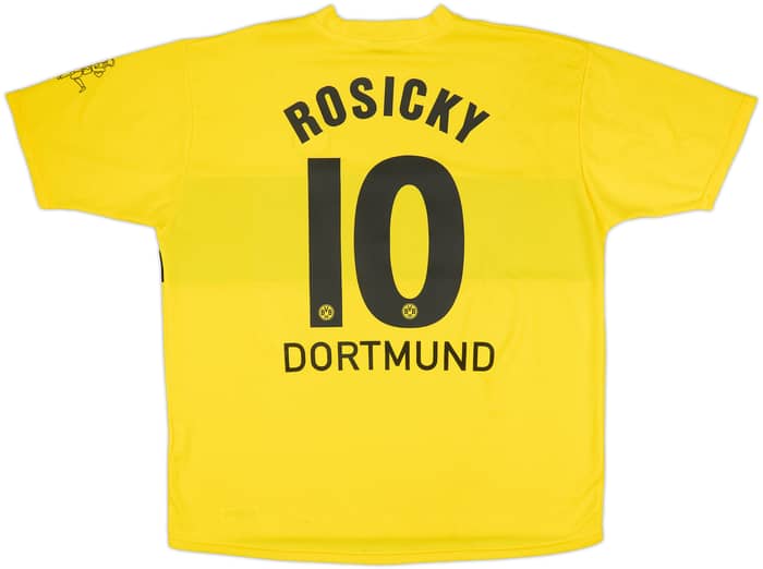 2002-03 Borussia Dortmund Home Shirt Rosicky #10 - 6/10 - (XXL)