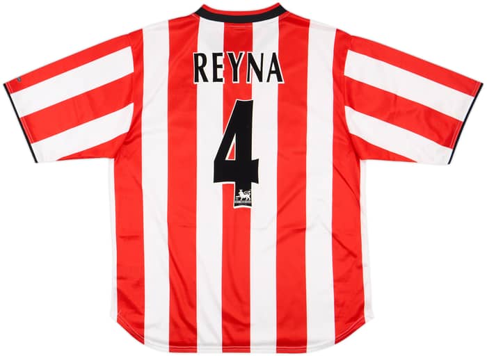 2000-02 Sunderland Home Shirt Reyna #4 - 6/10 - (L)