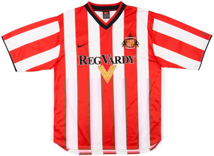 2000-02 Sunderland Home Shirt Reyna #4 - 6/10 - (L)
