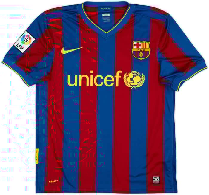 2009-10 Barcelona Home Shirt Ibrahimovic #9 - 9/10 - (S)