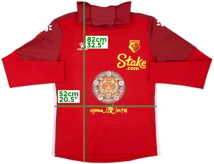 2022-23 Watford Kelme Drill Top - 10/10 - (XL)