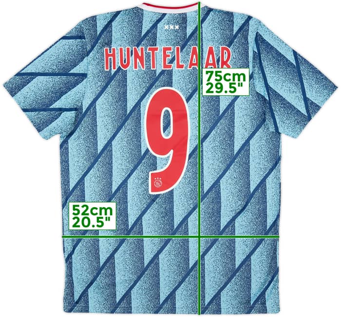2020-21 Ajax Away Shirt Huntelaar #9 (L)