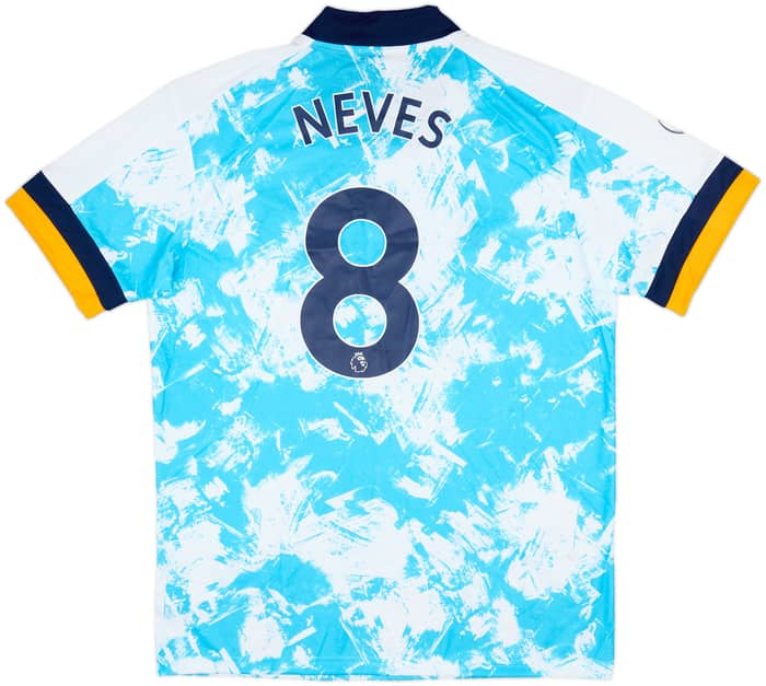 2020-21 Wolves Away Shirt Neves #8 (L)