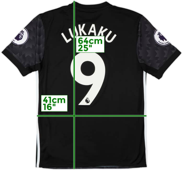 2017-18 Manchester United Away Shirt Lukaku #9 - 8/10 - (S)