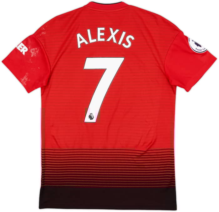 2018-19 Manchester United Home Shirt Alexis #7 - 5/10 - (S)