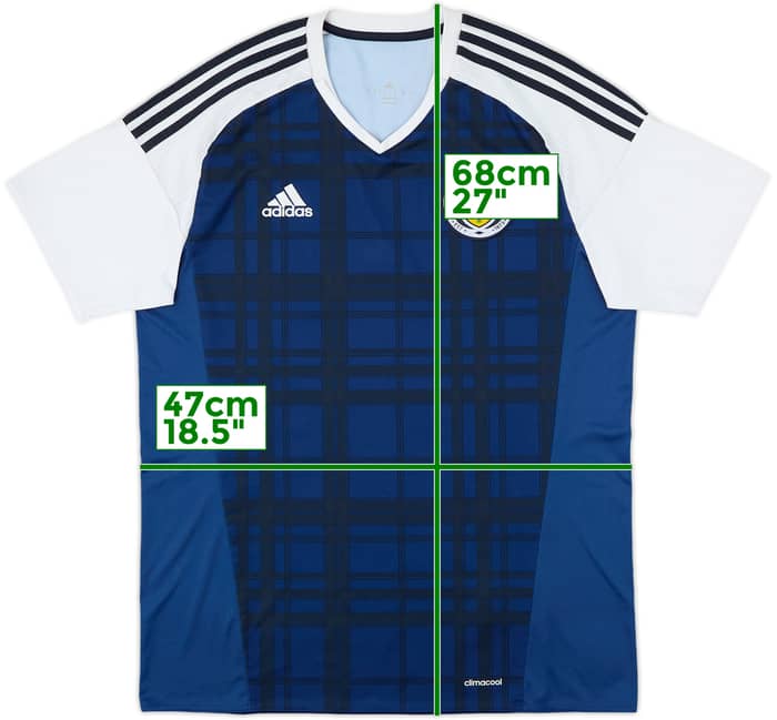 2015-17 Scotland Home Shirt - 6/10 - (L)