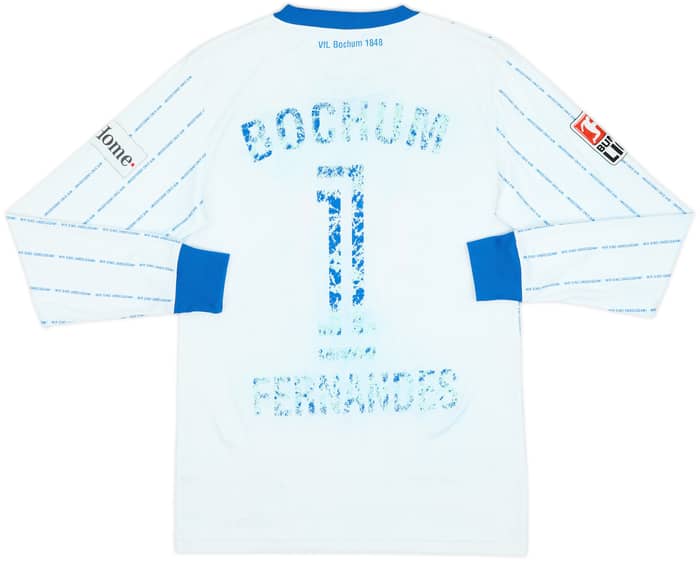 2008-09 VFL Bochum Away L/S Shirt Fernandes #1 - 4/10 - (S)