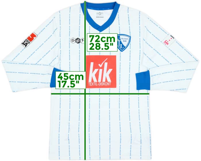 2008-09 VFL Bochum Away L/S Shirt Fernandes #1 - 4/10 - (S)