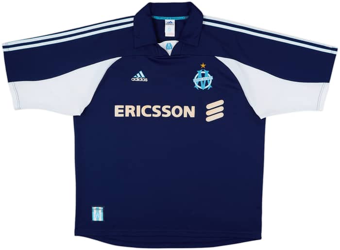 1999-00 Olympique Marseille Away Shirt Pires #7 - 8/10 - (XL)