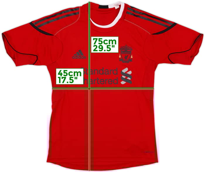 2010-11 Liverpool adidas Formotion Training Shirt - 9/10 - (S)