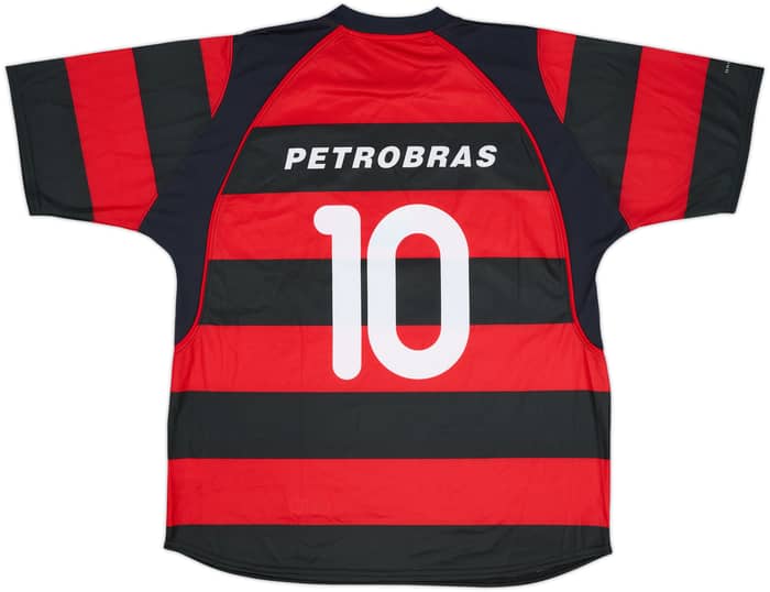 2002-04 Flamengo Home Shirt #10 - 7/10 - (XL)