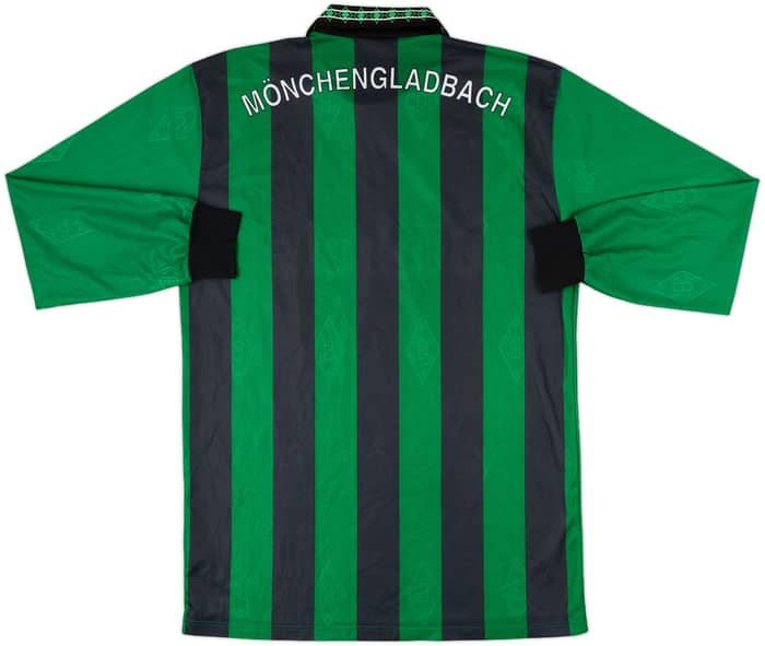 1995-96 Borussia Monchengladbach Away L/S Shirt - 6/10 - (M)