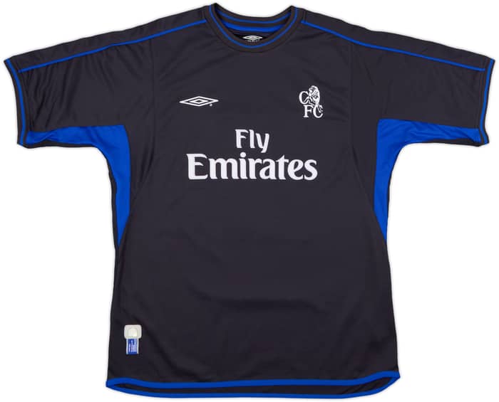 2002-04 Chelsea Away Shirt Zola #25 - 10/10 - (XL)