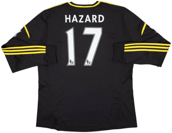 2012-13 Chelsea Third L/S Shirt Hazard #17 - 8/10 - (XL)