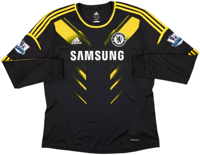 2012-13 Chelsea Third L/S Shirt Hazard #17 - 8/10 - (XL)