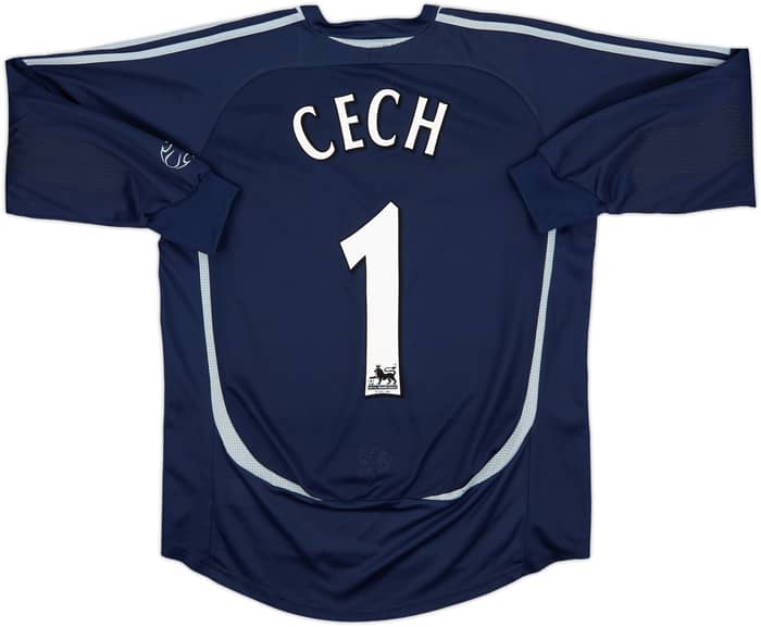 2006-08 Chelsea GK Shirt Cech #1 - 8/10 - (M)