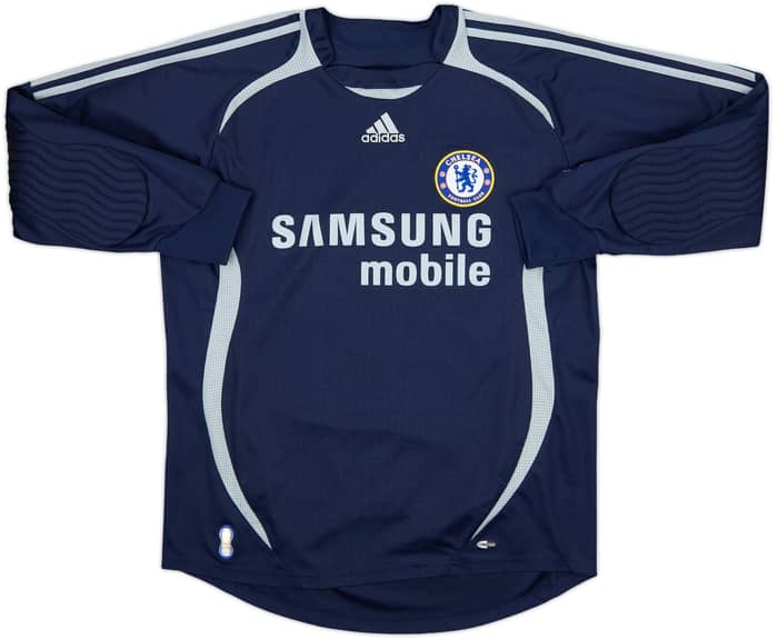 2006-08 Chelsea GK Shirt Cech #1 - 8/10 - (M)