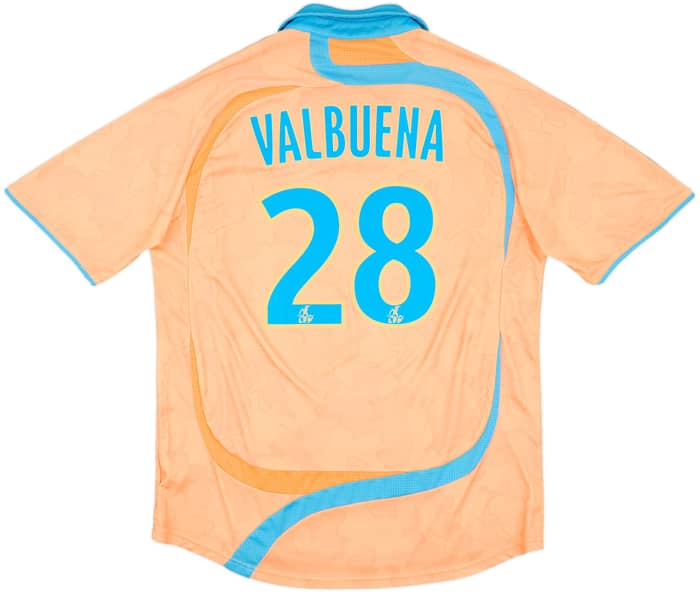 2007-08 Olympique Marseille Third Shirt Valbuena #28 - 7/10 - (L)