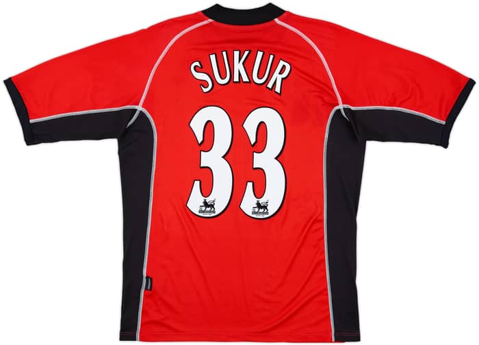 2002-03 Blackburn Away Shirt Sukur #33 - 10/10 - (XL)