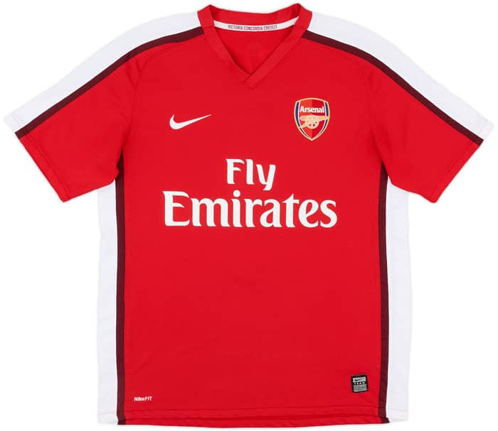 2008-10 Arsenal Home Shirt Fabregas #4 - 8/10 - (M)