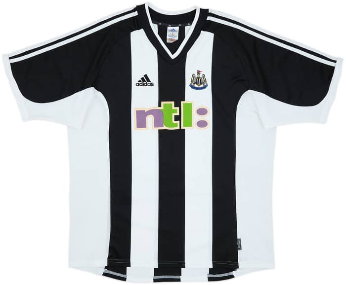 2001-03 Newcastle Home Shirt Shearer #9 - 8/10 - (XL)