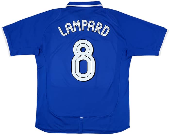 2001-03 Chelsea Home Shirt Lampard #8 - 7/10 - (L)