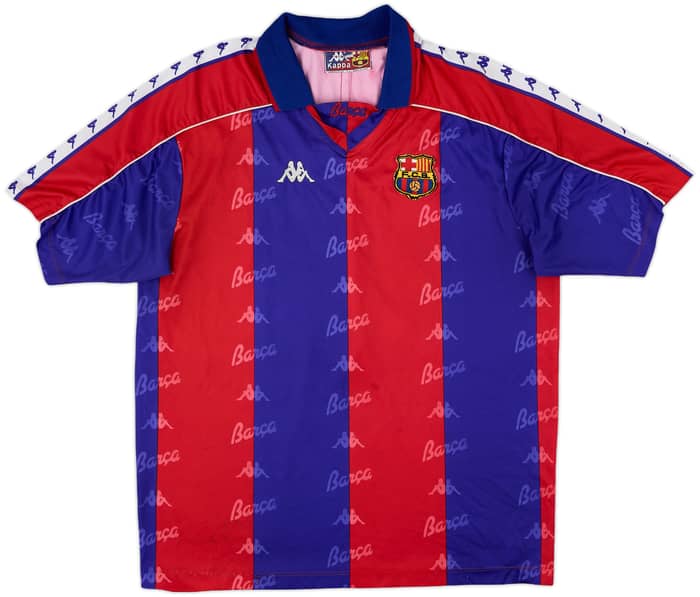 1992-95 Barcelona Home Shirt #10 - 6/10 - (L)
